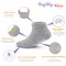CozyWay Baby Socks with Grippers Non Slip Low Cut Grip Socks For Boys and Girls Babies Comfy Soft Cotton Infant - 6-12 Months Unisex Gray - 14 Pack